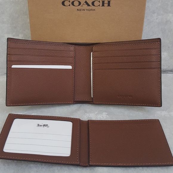 COACH COMPACT ID WALLET F24649 - Picture 4 of 5
